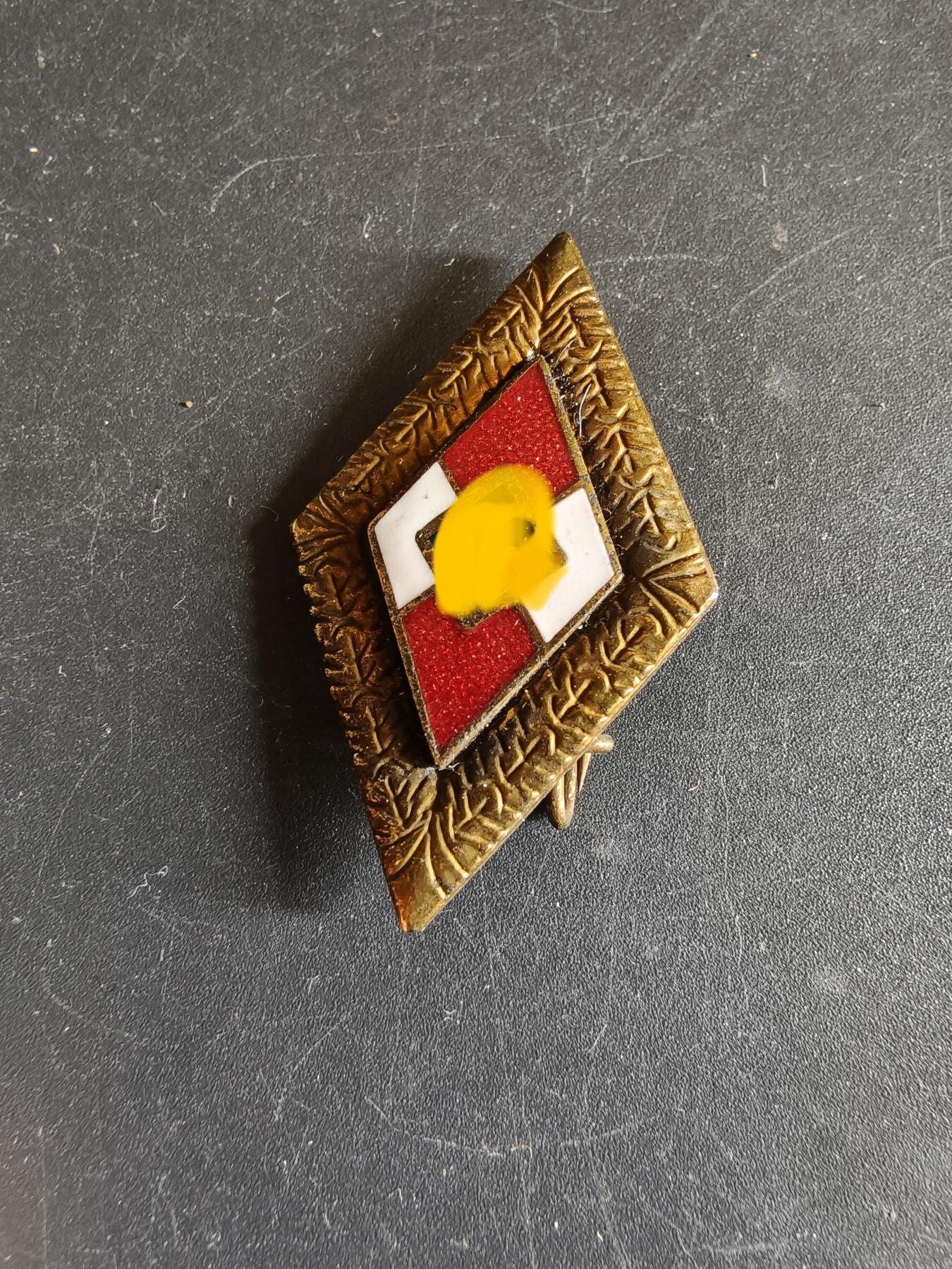 老王徽章第192期 德三小胡子青年团证章   棕榈叶勋饰