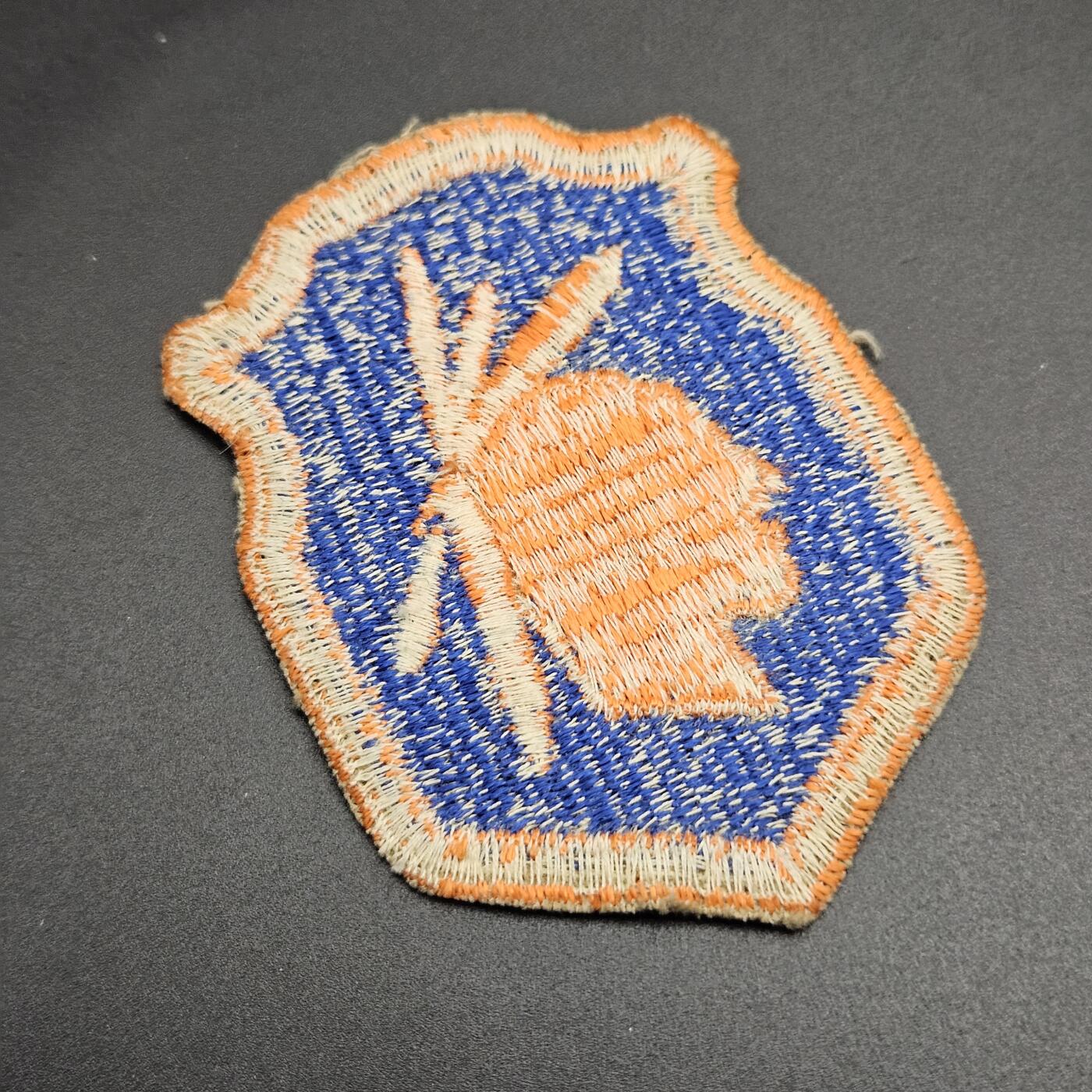 0元起拍勋章 第347期 咸鱼国勋章拍卖专场 4月19日（周日）下午6：00开始 原品 美国陆军ww2时期第98步兵师（易洛魁师）臂章