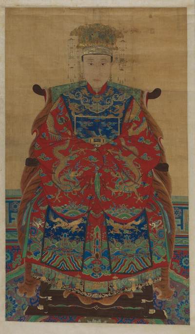 碧月说宝.近现代书画专场（九） 佚名 诰命夫人