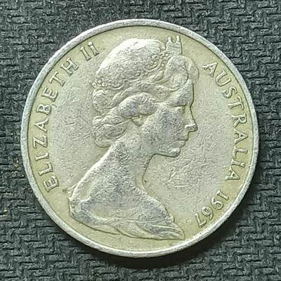 逸泉钱币2026第十九场世界钱币纪念币B2310-2754 2363澳大利亚1967年20分