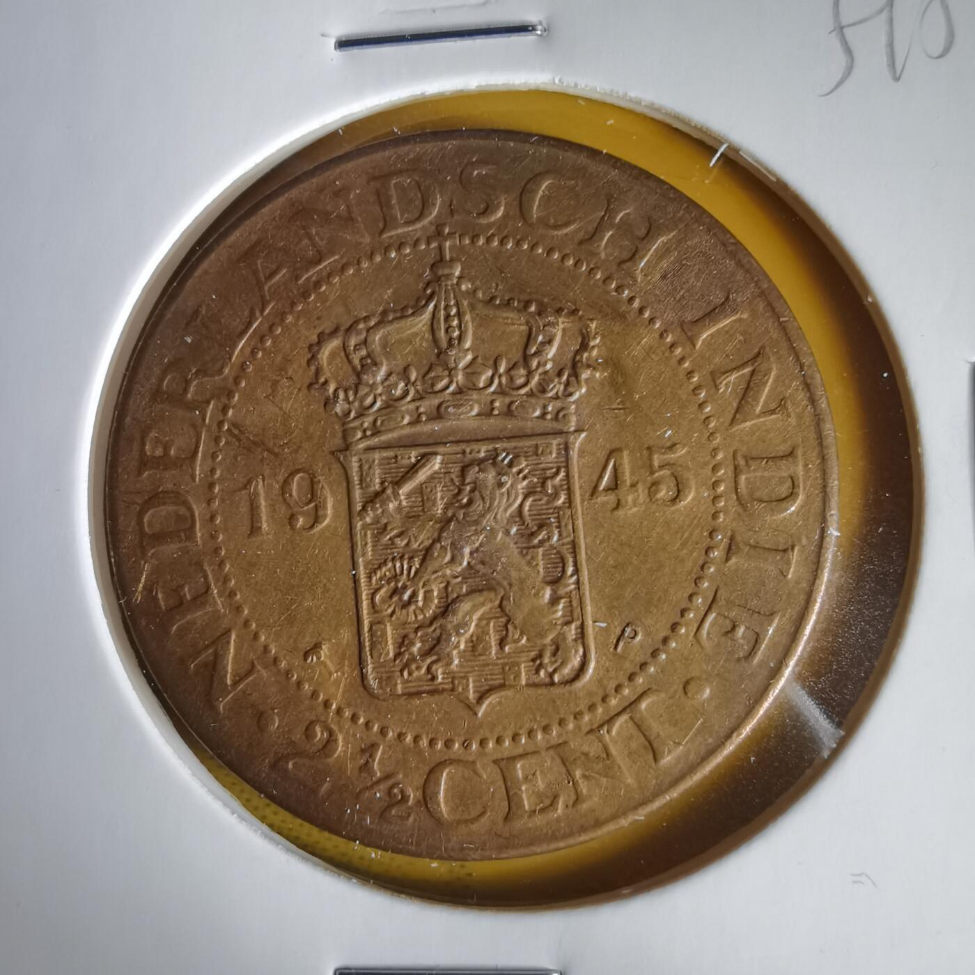 沼泽如烟--第1059场 荷属东印度1945年2.5分