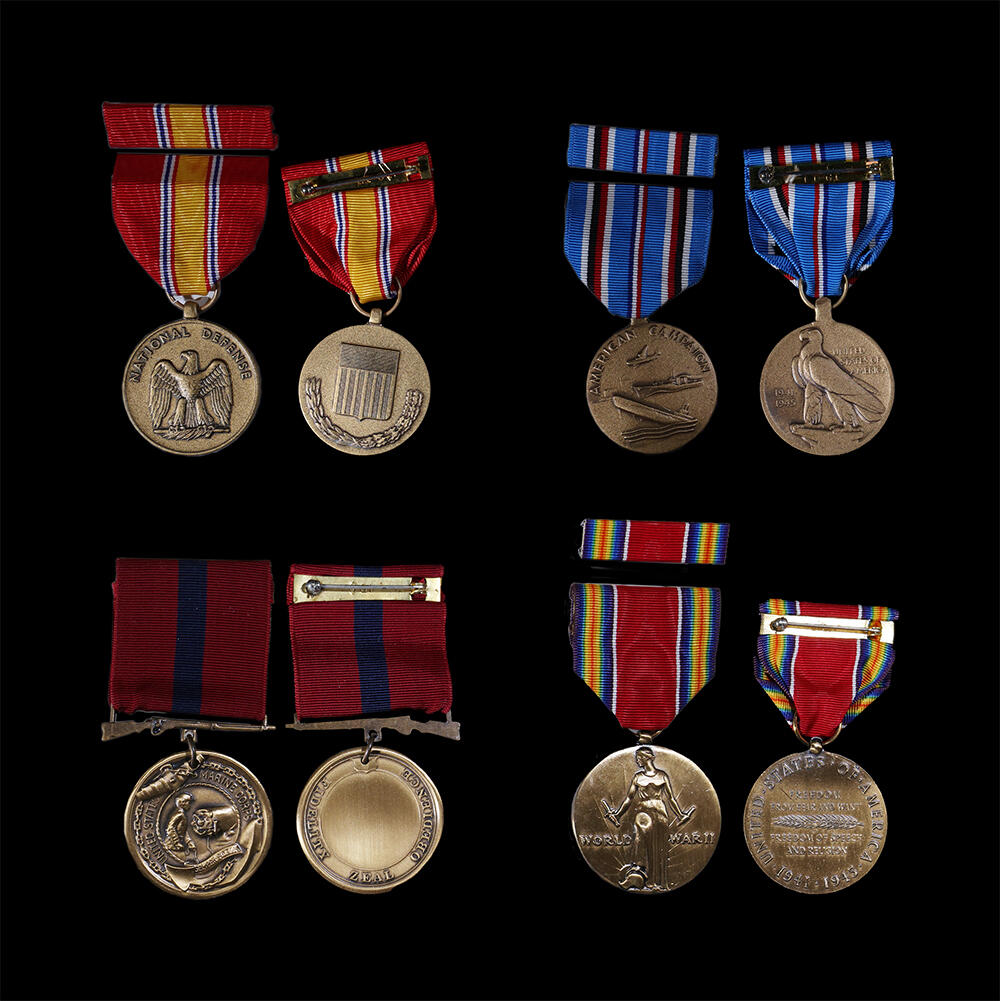 南京三省2026年春季拍卖会 世界币章&现代币 近代美国服役与战役主题奖章（一组四枚）