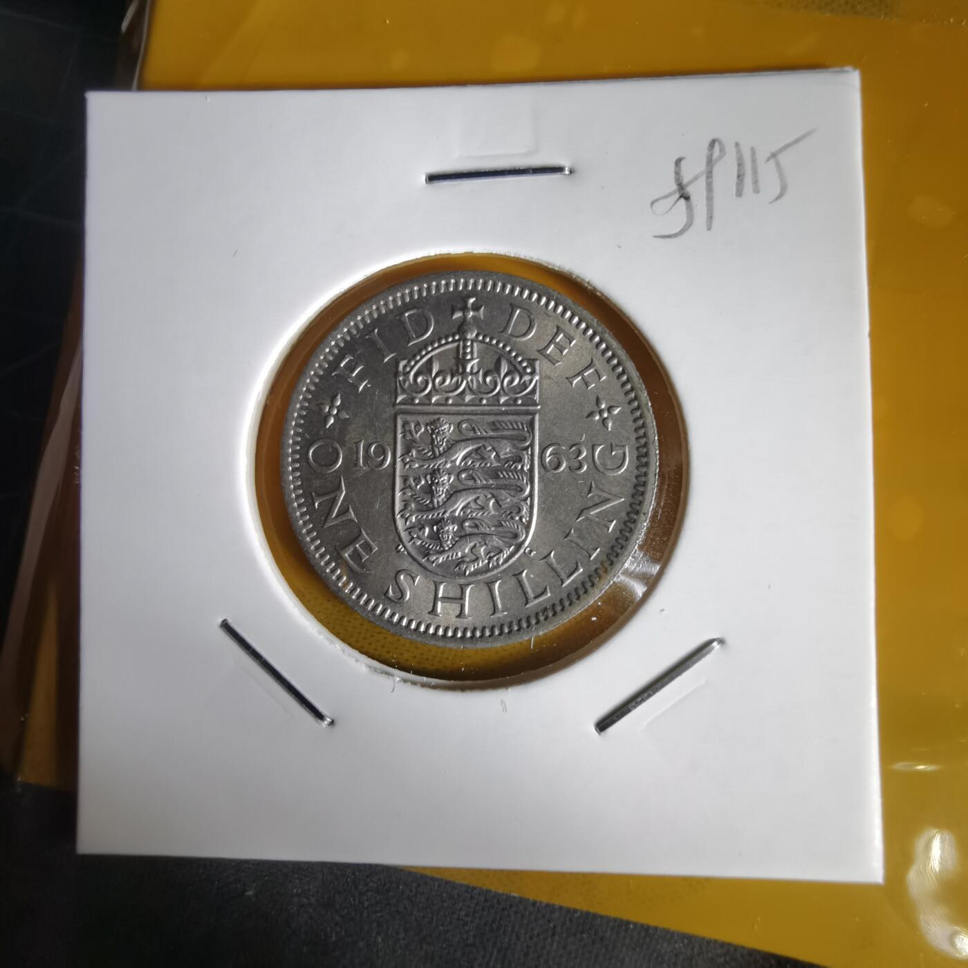 沼泽如烟--第1059场 英国1963年1先令