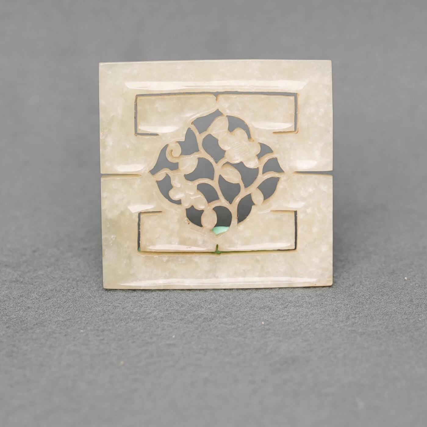  碧月说宝.韫玉流光-南京文物公司明清玉器专场（二） 玉工字佩