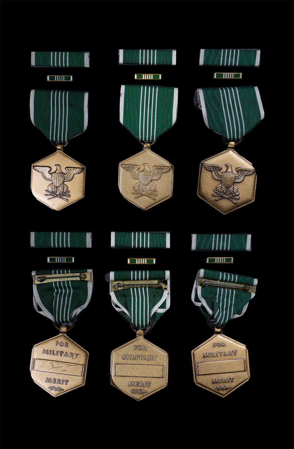 南京三省2026年春季拍卖会 世界币章&现代币 近代美国陆军嘉奖奖章（一组三枚）