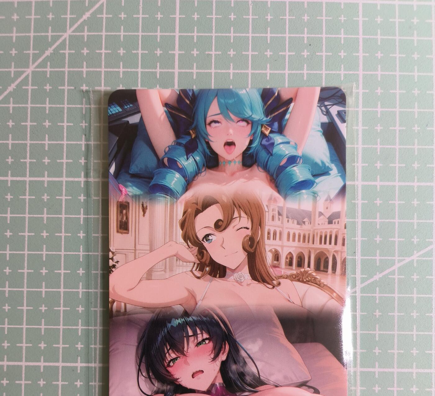 C先生卡牌 第27期 持续收拍品中…零手续费代拍 【彩闪】游戏·动漫·卡通·古风  3张 艺术卡