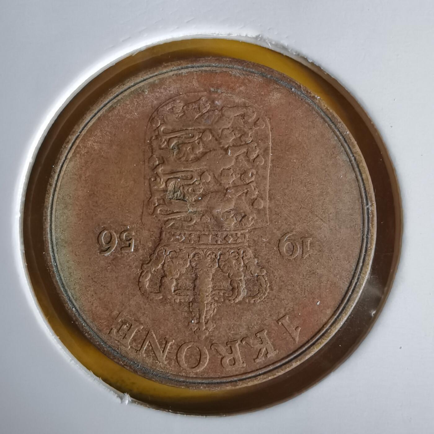 沼泽如烟--第1059场 丹麦1956年1克朗