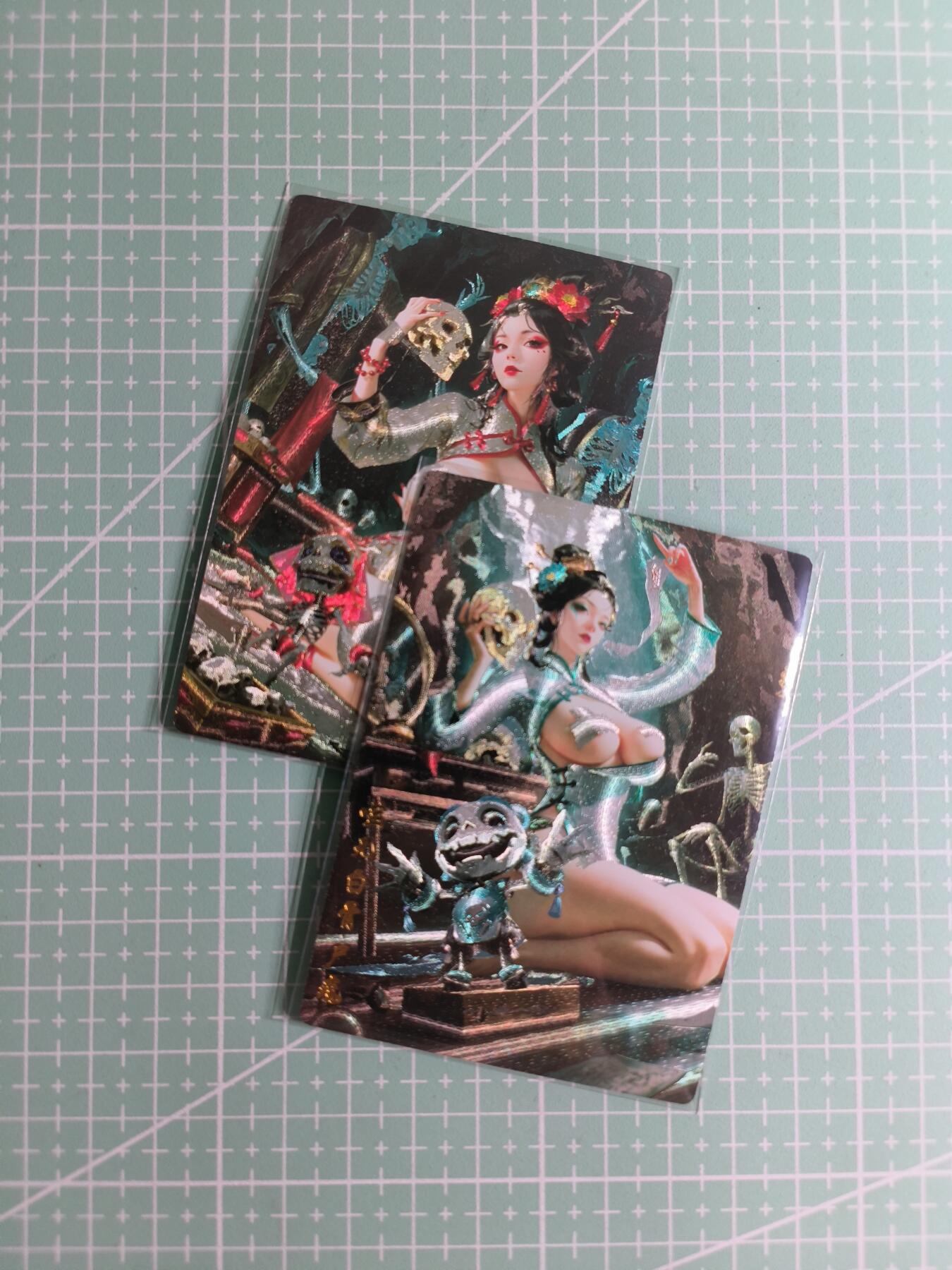 C先生卡牌 第27期 持续收拍品中…零手续费代拍 【粗闪】奇点卡牌《灵魅仙踪》白晶晶  双服饰