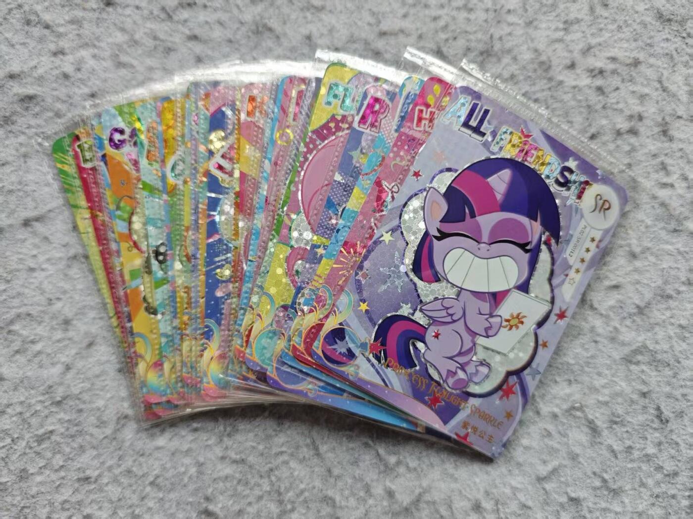 龙虎卡牌-八三场（满200元包邮，无佣金，每周六结拍，欢迎送拍） 【原膜】24张全 卡游奇萌2  SR 一套