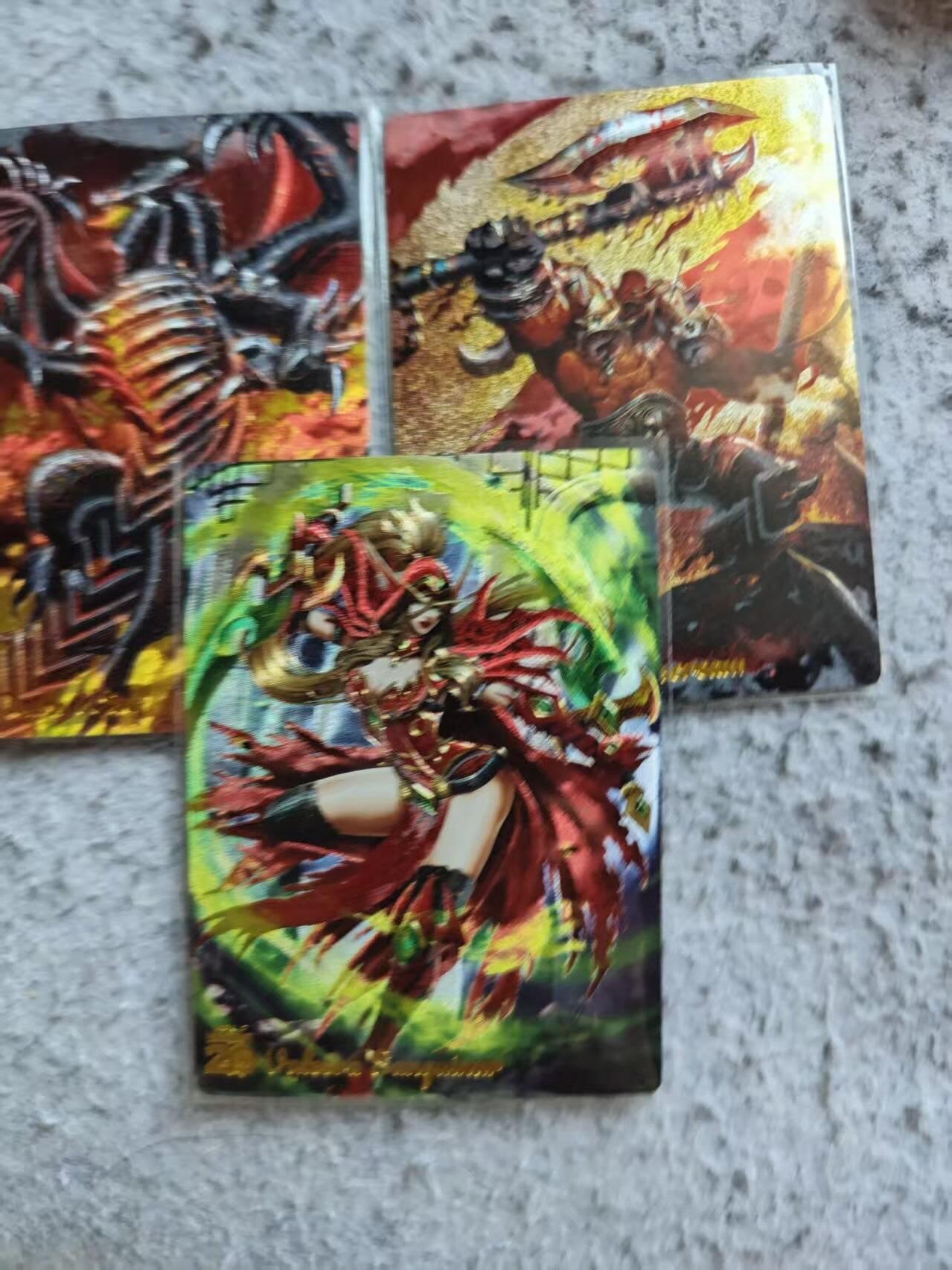 龙虎卡牌-八三场（满200元包邮，无佣金，每周六结拍，欢迎送拍） 粗闪3张 奇点 炉石传说英雄