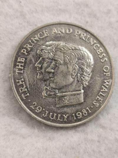 G&W世界散币，银币处理专场（第48场） - 毛里求斯1981年10卢比  查尔斯与戴安娜结婚纪念 克朗型