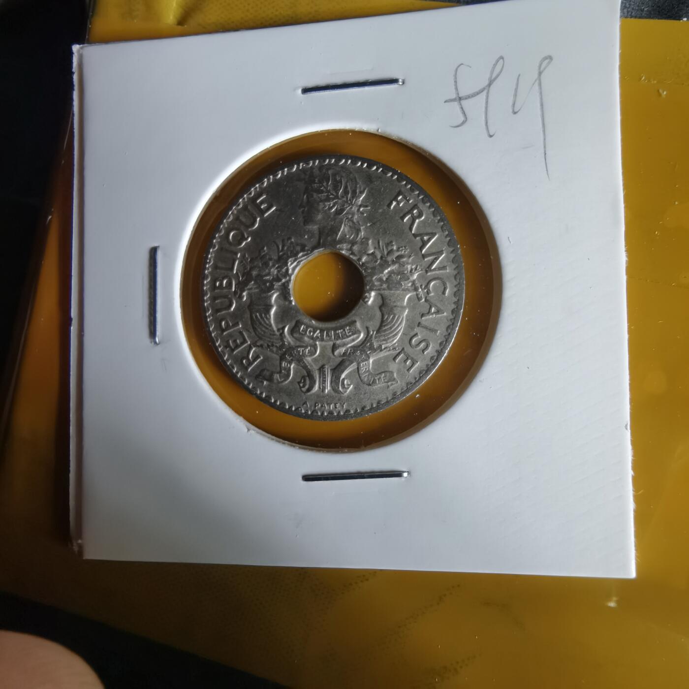 沼泽如烟--第1059场 法属印度支那1938年五分