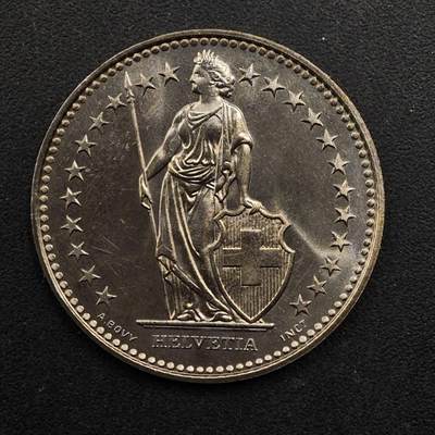 【淘币小摊】实时拍第八百九十二拍   散币场    每周一统一发货 - 瑞士1986年1法郎镍币