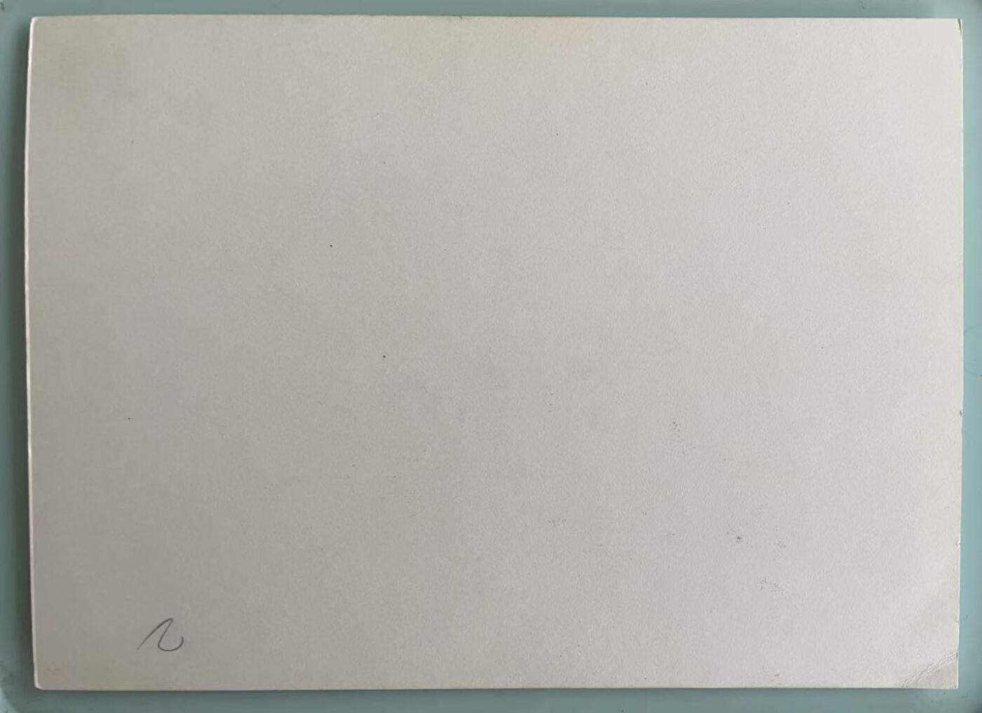 《卡拍》第347期拍卖4月18日晚22：10时延时截拍 江苏田村卡《华能电缆总厂》印刷确认样稿正面一张，有简单工艺说明，工号及日期等。目前为止发现的田村卡印刷确认样稿均仅存世一枚。左下角有一软折印。