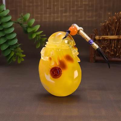 碧月说宝.君子怀瑾·当代和田玉清风专场(九) 钱袋子