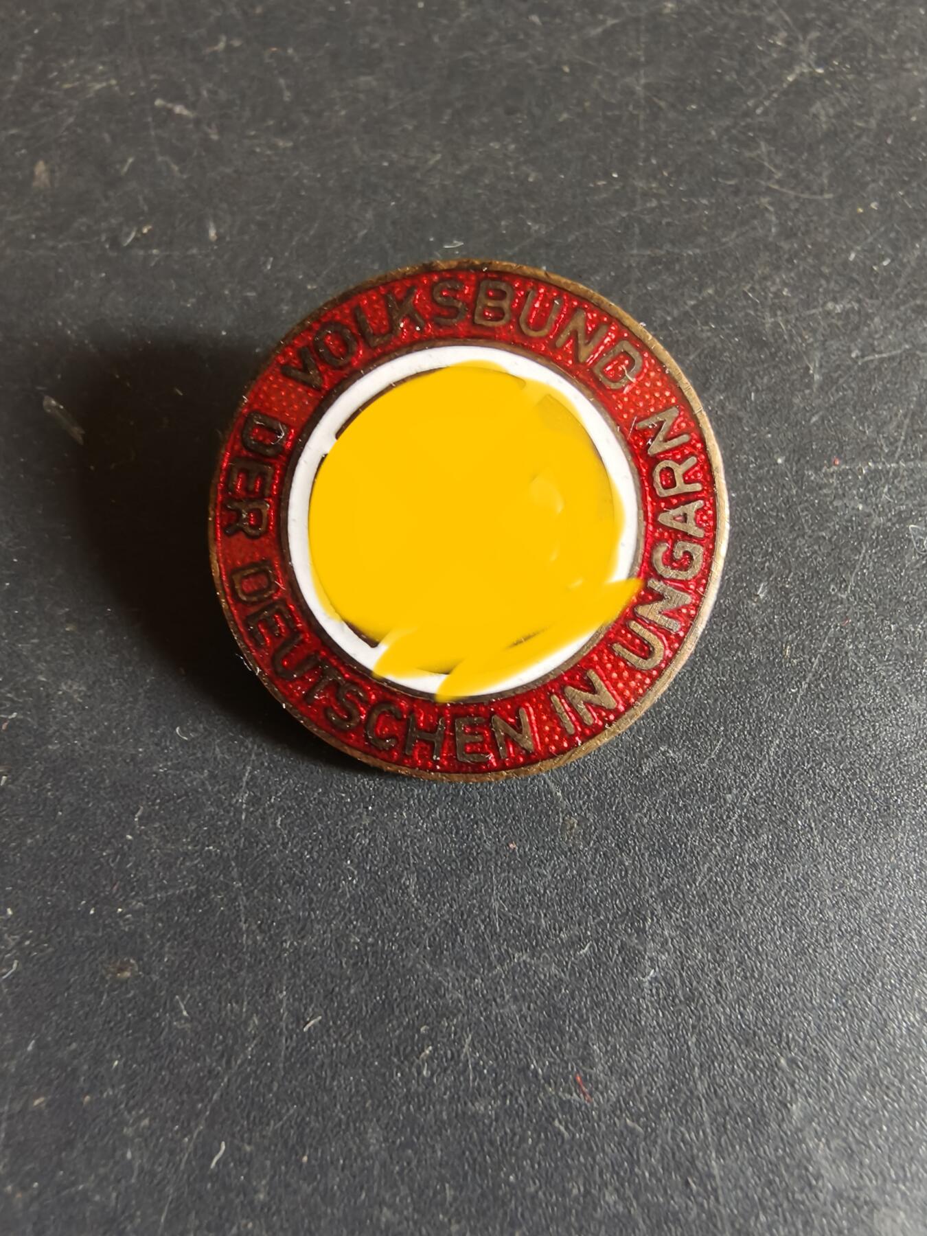 老王徽章第192期 德三匈牙利德意志民族联盟证章  