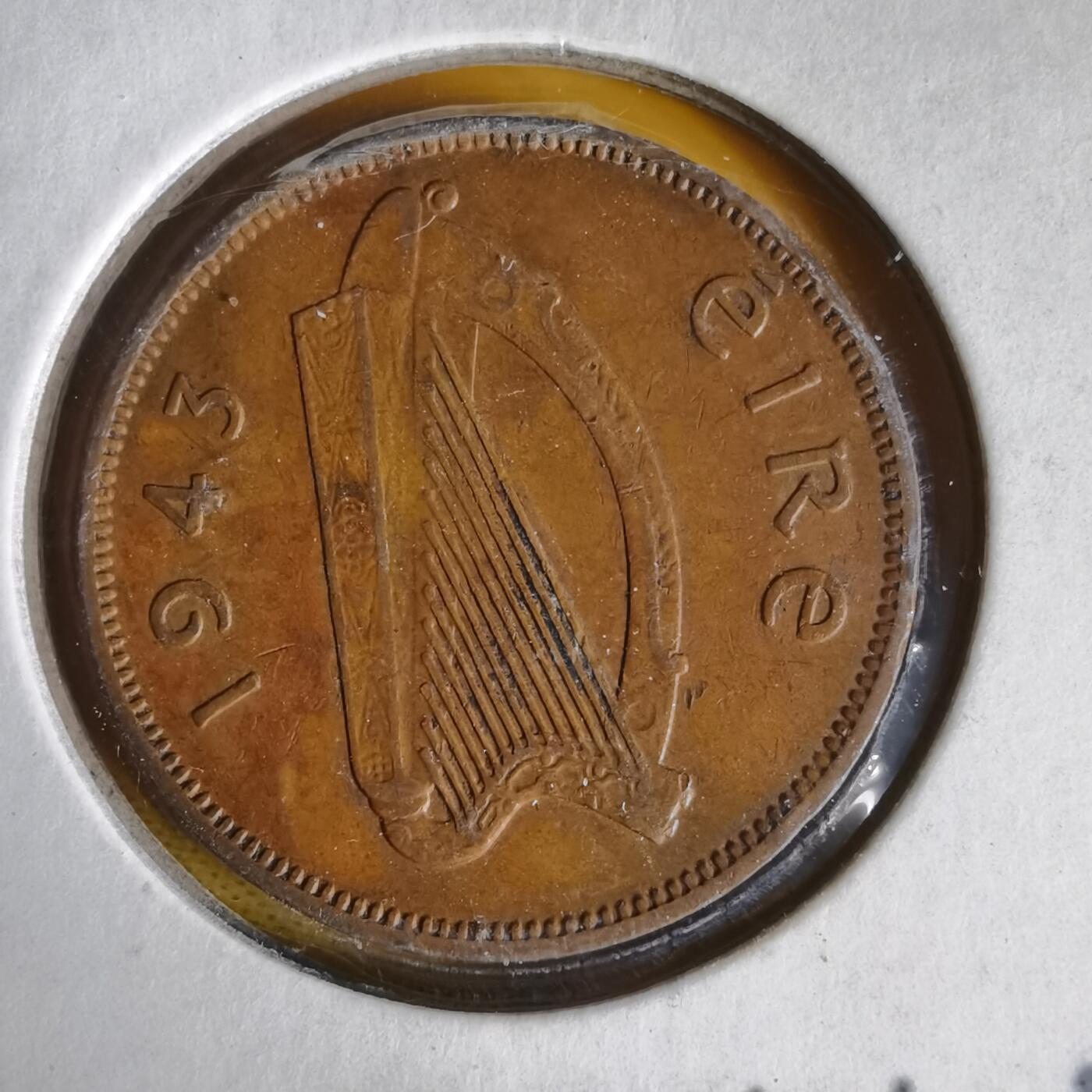 沼泽如烟--第1059场 爱尔兰1943年半便士