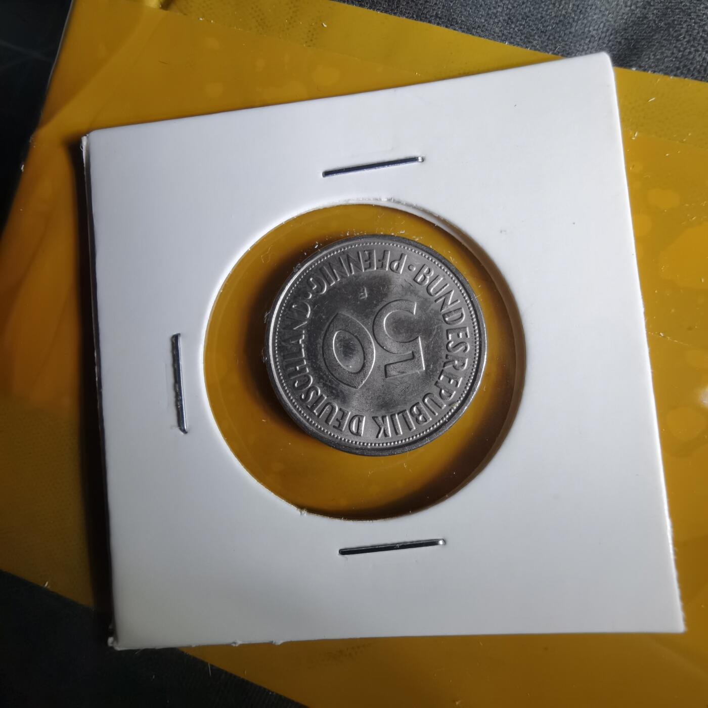 沼泽如烟--第1057场 德国1972年50芬尼