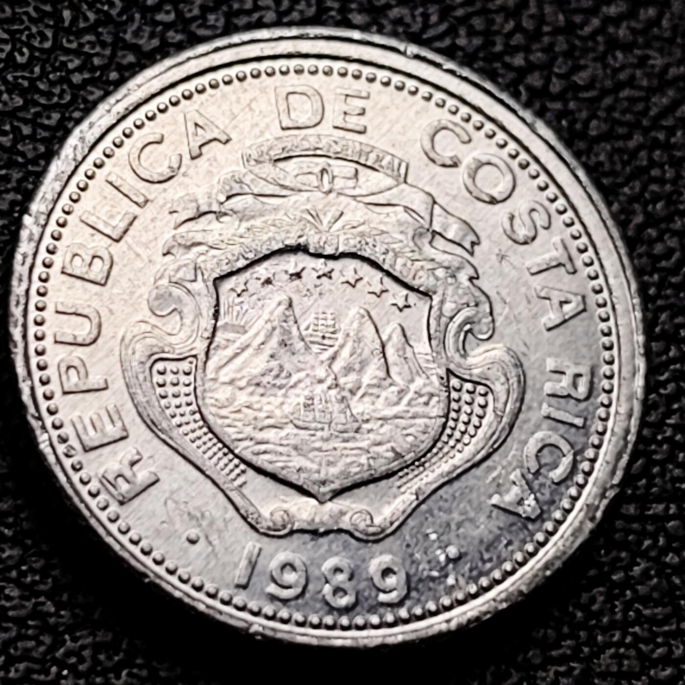 泉币菌-第227场-拍品多 请提前出价 哥斯达黎加25分铝币 波阿斯火山 