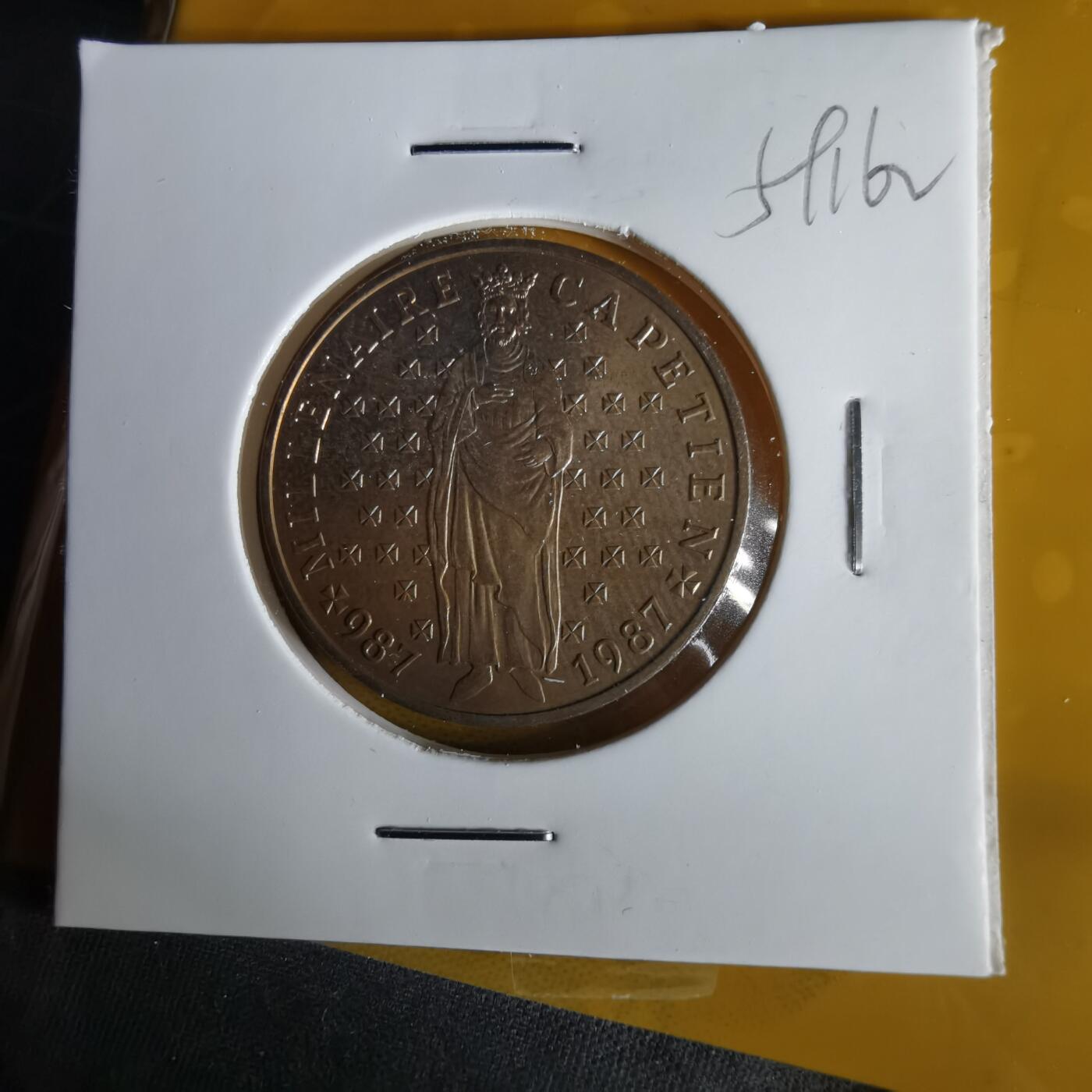 沼泽如烟--第1059场 法国1987年10法郎纪念币