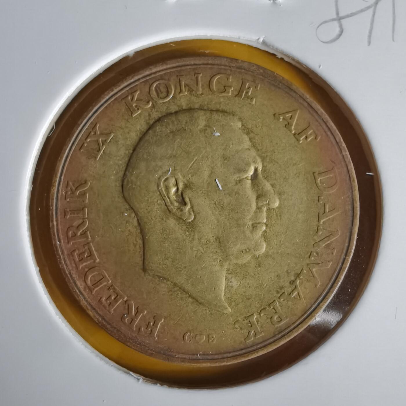 沼泽如烟--第1059场 丹麦1956年1克朗