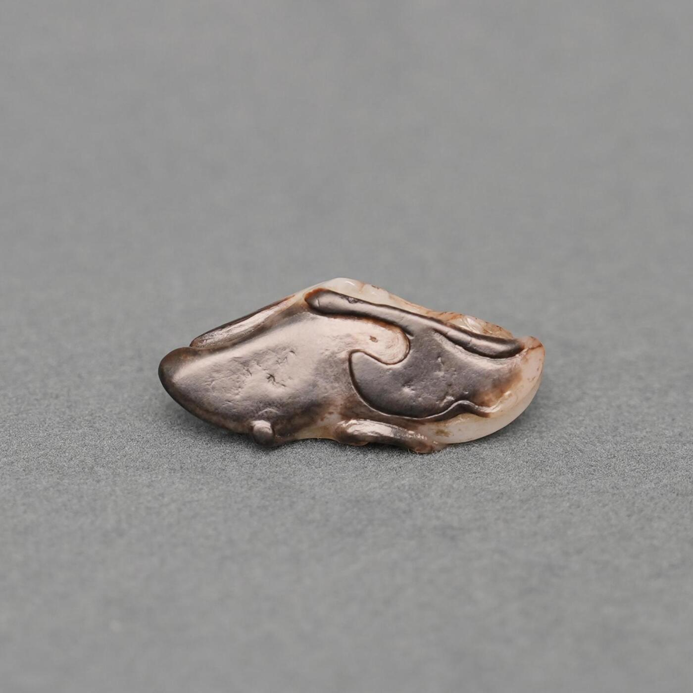  碧月说宝.韫玉流光-南京文物公司明清玉器专场（二） 沁色 菱角