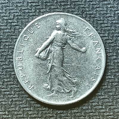 逸泉钱币2026第十九场世界钱币纪念币B2310-2754 2377法国1961年1法郎