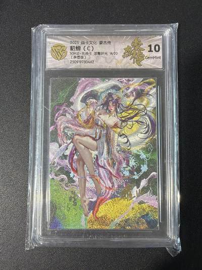 NO.30 好又多金牌大场，每周一站式配齐，方便凑单！（周6晚9点截拍，卖家送拍0抽成！） - 【14/20编亲签】焱卡 豪杰传 罐儿亲签 貂蝉C 浮雕折光 10G