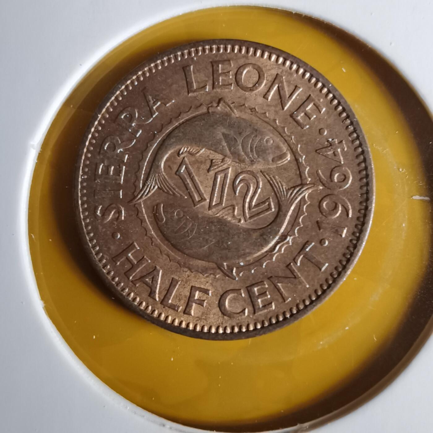 沼泽如烟--第1057场 塞拉利昂1964年半分