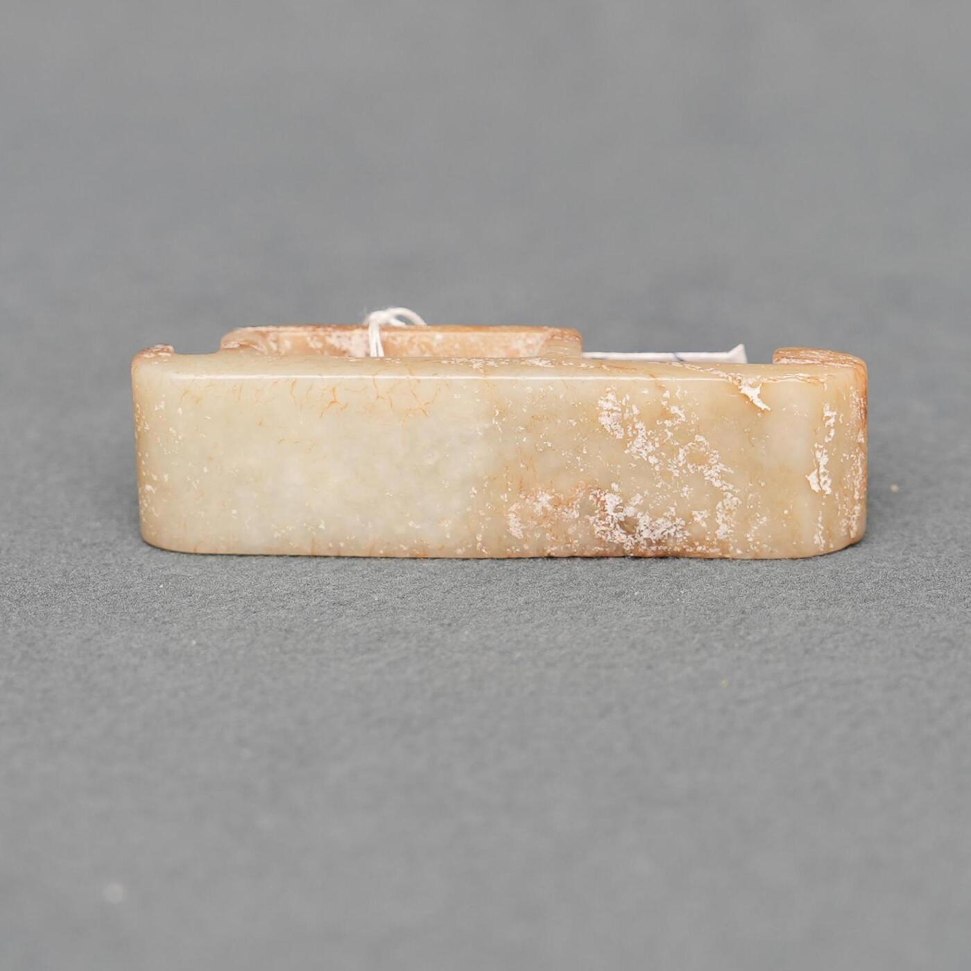 碧月说宝.韫玉流光-南京文物公司明清玉器专场（一） 玉谷纹剑璏