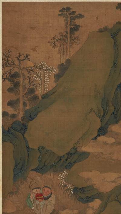 碧月说宝.近现代书画专场（九） 佚名 和合二仙