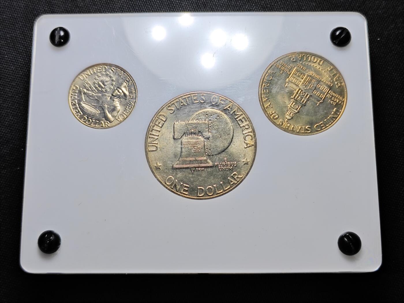 KK钱币收藏小铺   套币专场 2月预留时间 周末发货  美国建国200周年纪念套币