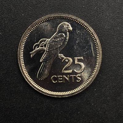 【淘币小摊】实时拍第八百九十二拍   散币场    每周一统一发货 - 塞舌尔1982年25分镍币