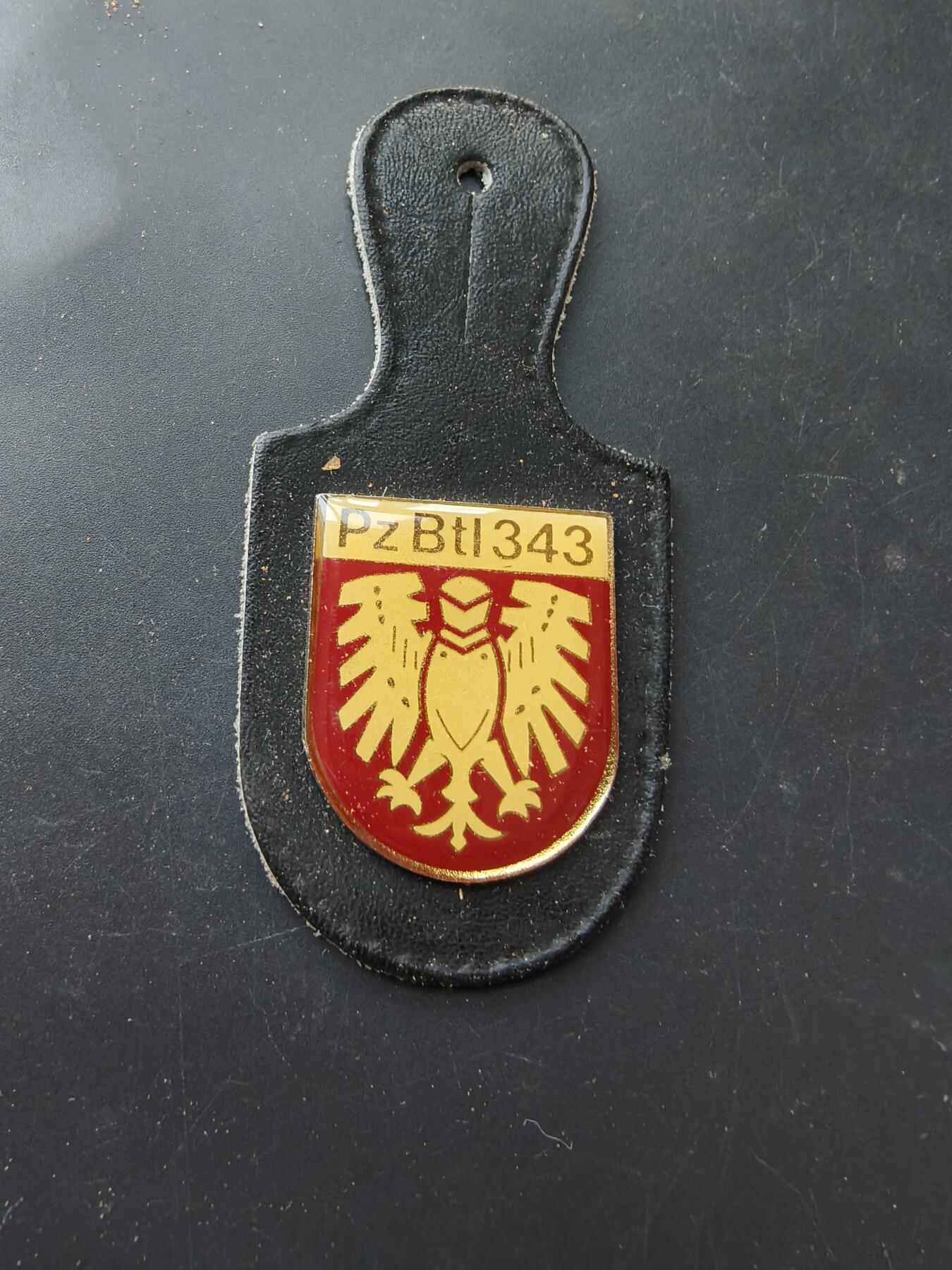 老王徽章第192期 德国联邦国防军第343装甲营证章