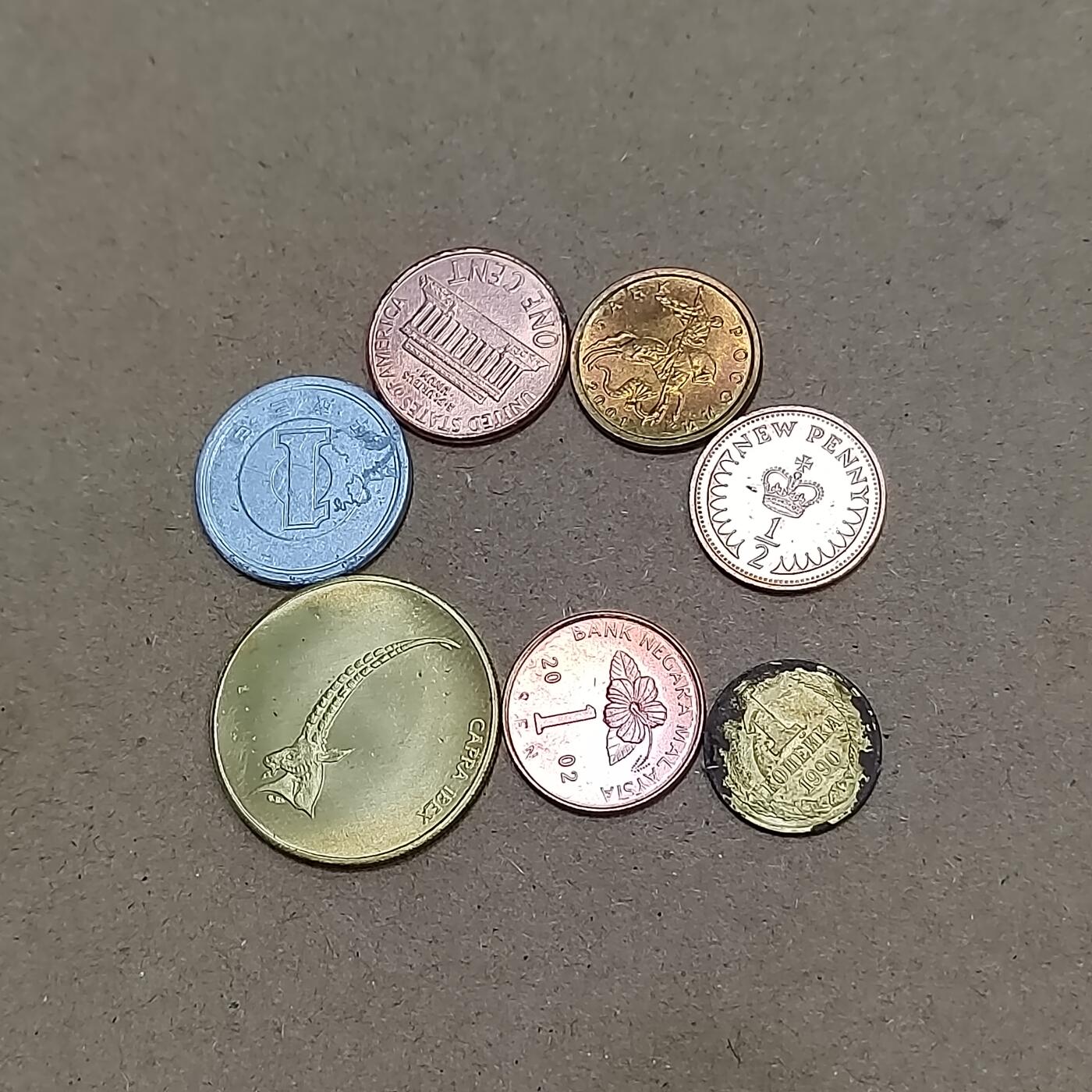 PCAI钱币  17-810  钱币邮票纪念章小专场 外币