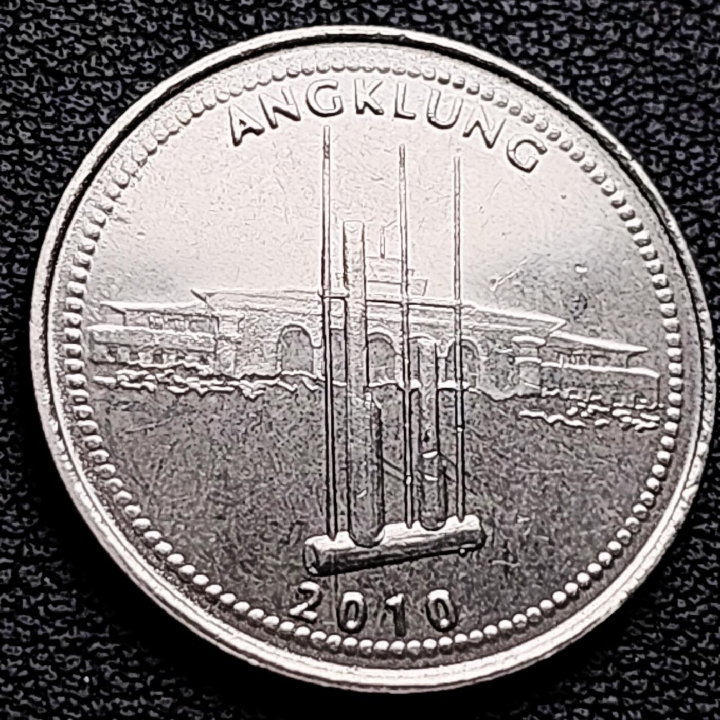 泉币菌-第227场-拍品多 请提前出价 大桥 印度尼西亚1000卢比镍钢币 24mm 