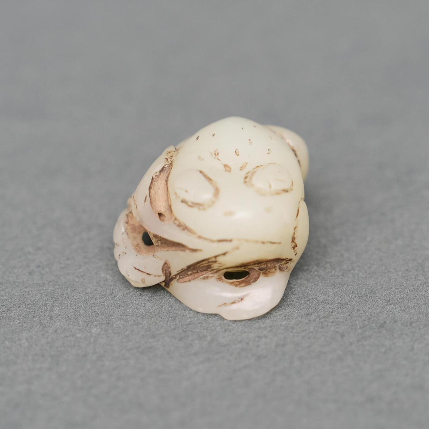  碧月说宝.韫玉流光-南京文物公司明清玉器专场（二） 玉蟾