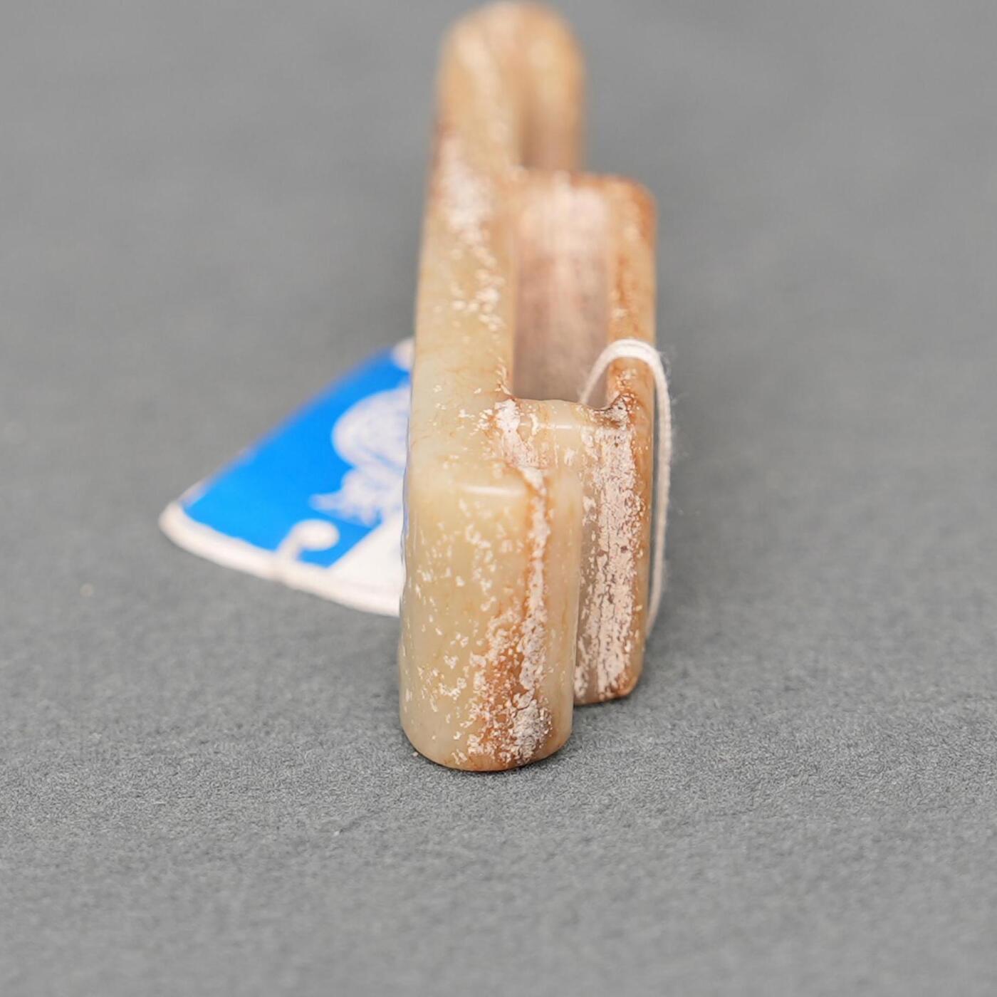 碧月说宝.韫玉流光-南京文物公司明清玉器专场（一） 玉谷纹剑璏