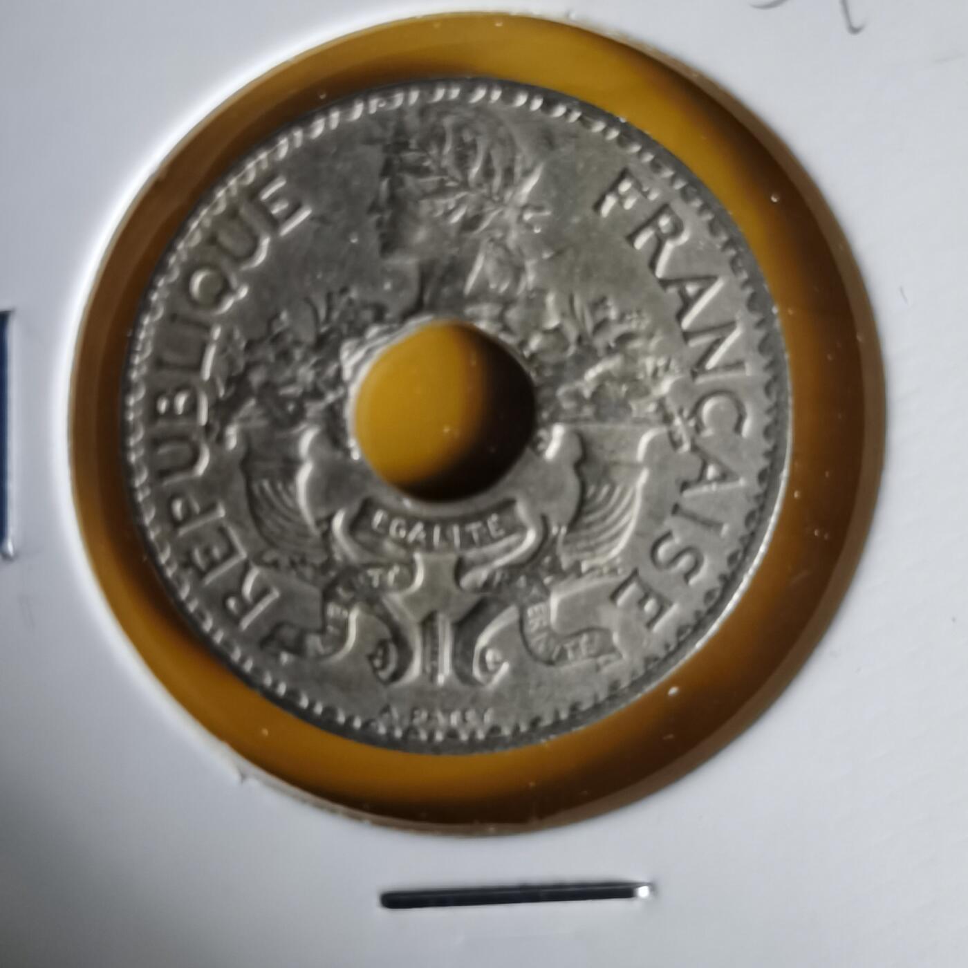 沼泽如烟--第1059场 法属印度支那1938年五分