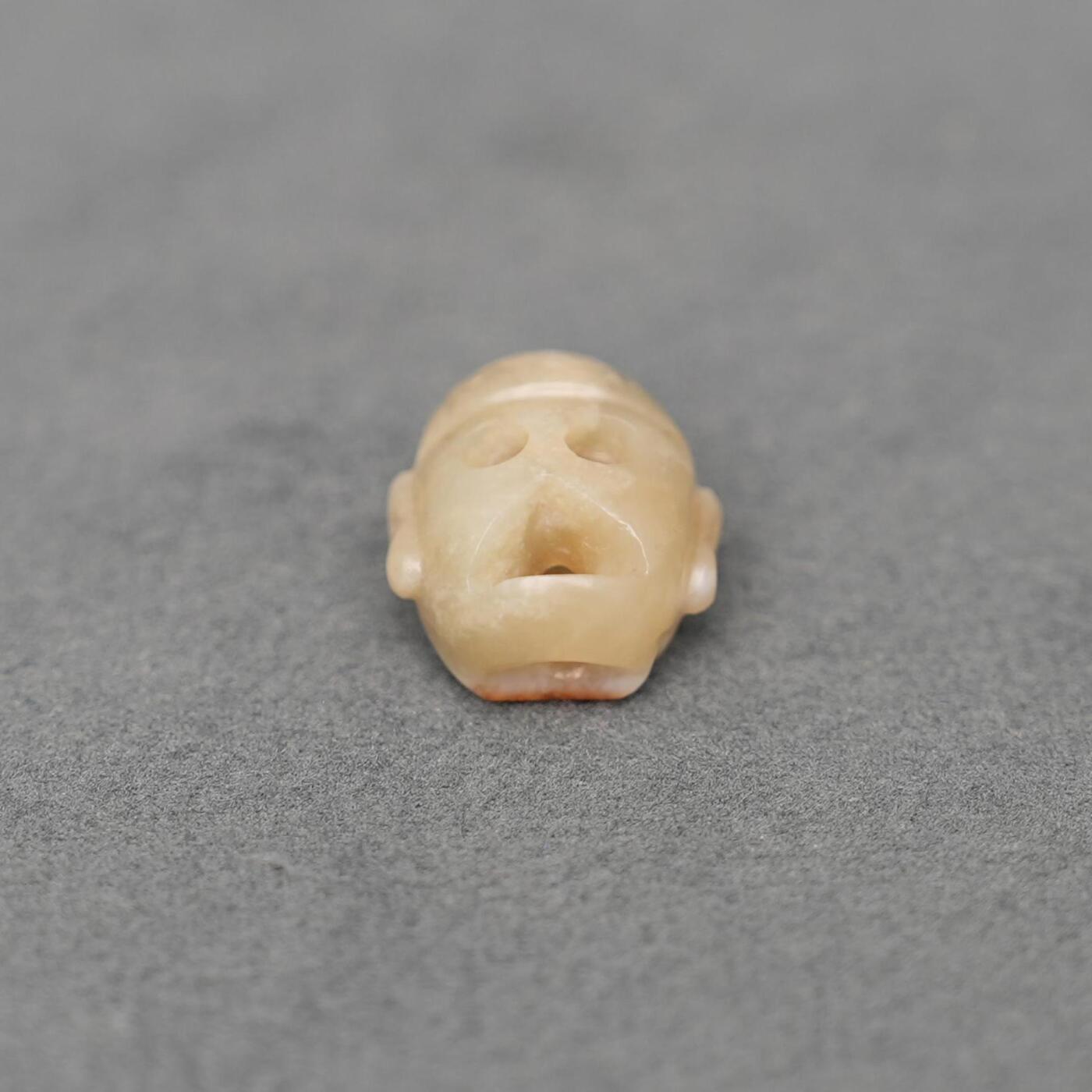  碧月说宝.韫玉流光-南京文物公司明清玉器专场（二） 通天孔迦楼罗头