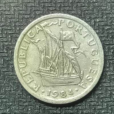 逸泉钱币2026第十九场世界钱币纪念币B2310-2754 2353葡萄牙1984年2.5埃斯库多