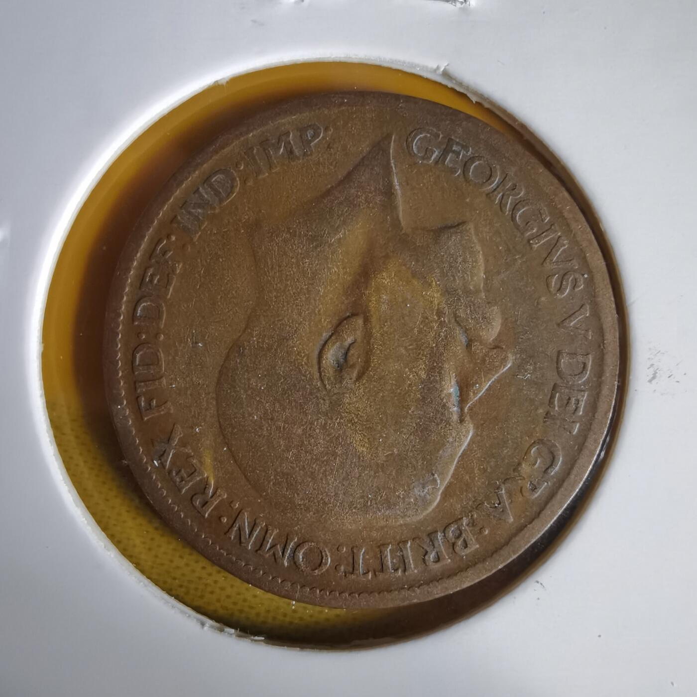 沼泽如烟--第1059场 英国1920年半便士