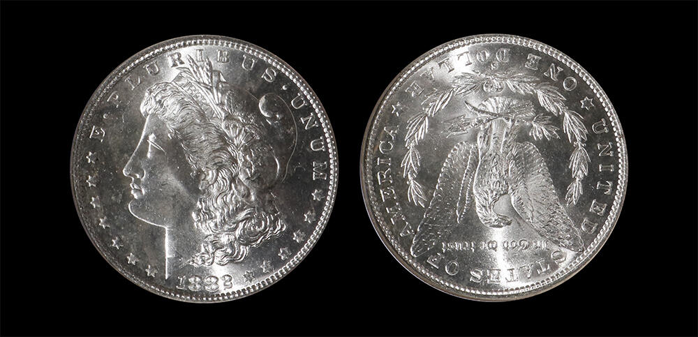 南京三省2026年春季拍卖会 世界币章&现代币 1882年美国摩根银元
