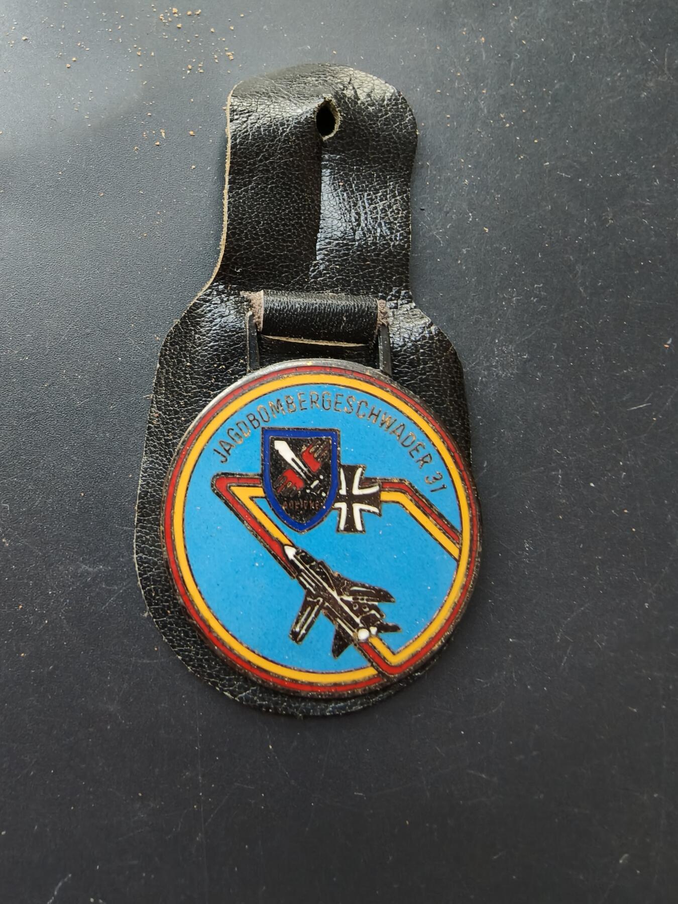 老王徽章第192期 德国联邦国防军空军第31”波尔克”战斗轰炸机联队成立30周年证章