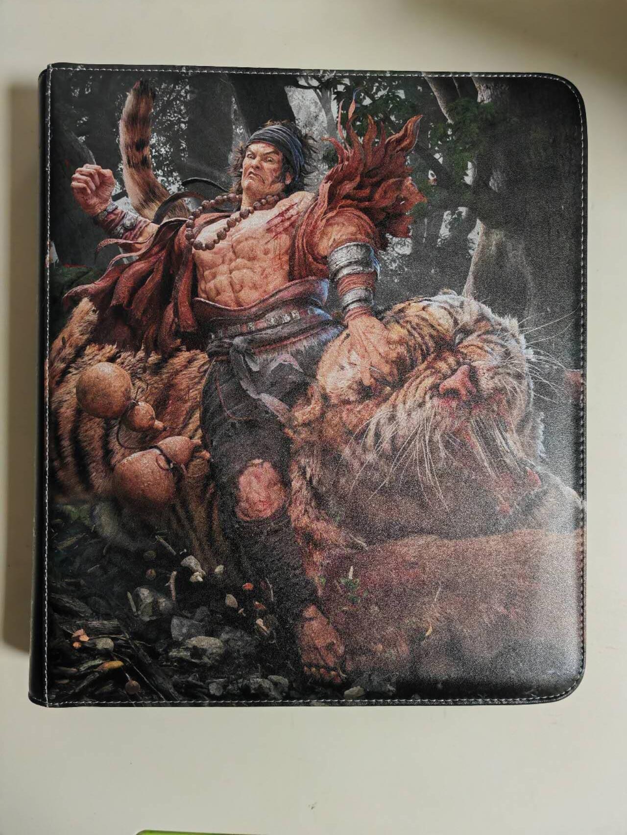 第111期阳大大卡牌拍卖第111期（持续收拍品，周五晚上九点截拍，进群福利早知道） 【定制卡册】张墨一水浒 水浒传 九宫 卡牌收藏册