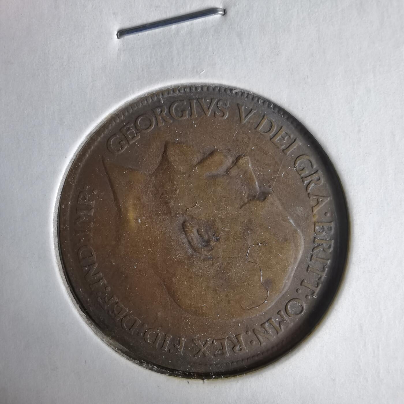 沼泽如烟--第1059场 英国1917年半便士