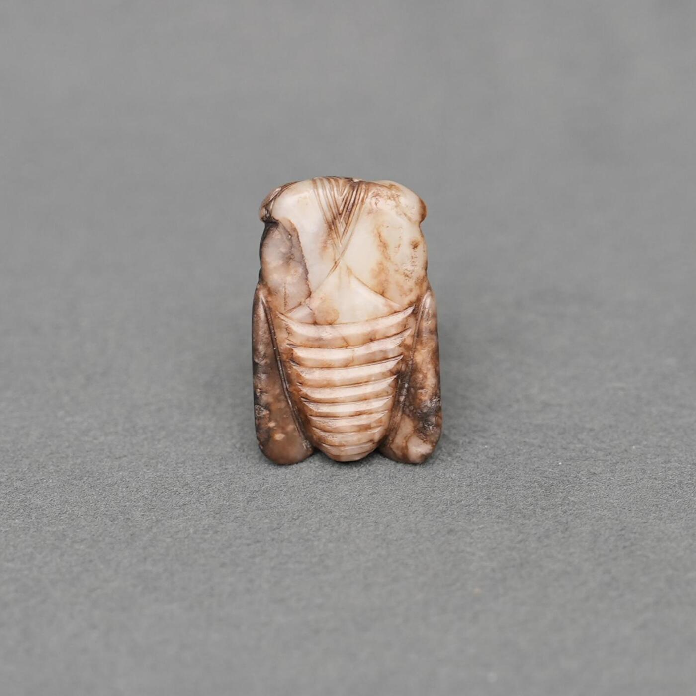  碧月说宝.韫玉流光-南京文物公司明清玉器专场（二） 玉蝉