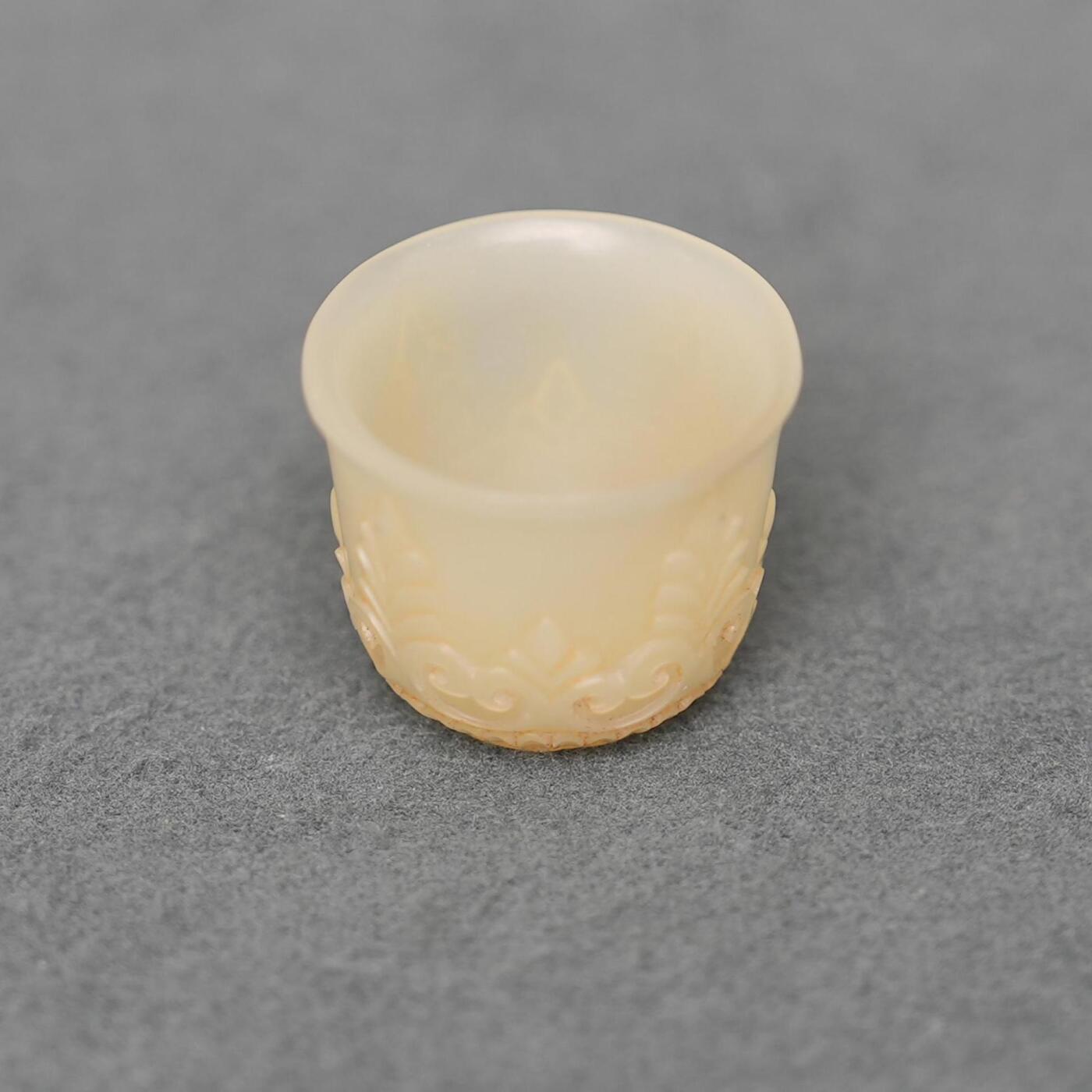 碧月说宝.韫玉流光-南京文物公司明清玉器专场（一） 玉小杯