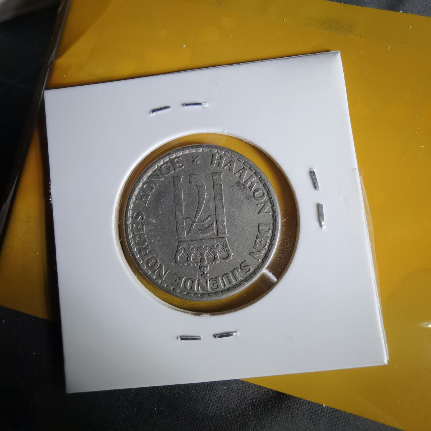 沼泽如烟--第1059场 挪威1955年1克朗