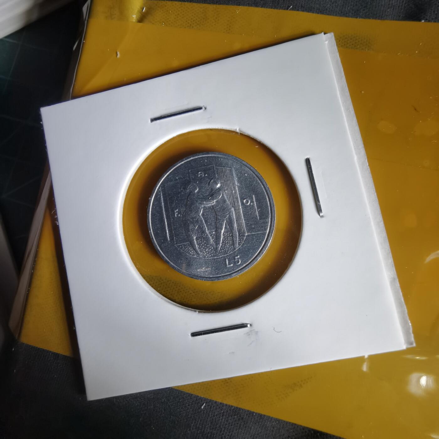 沼泽如烟--第1059场 圣马力诺1976年5里拉FAO